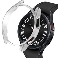 LuA lovel Galaxy Watch PC防撞硬殼保護殼, 透明, 1個