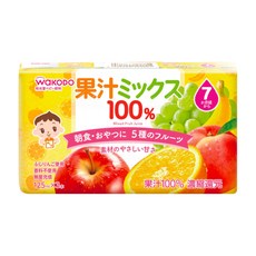 WAKODO 和光堂 綜合果汁 7個月以上 3入, 375ml, 3瓶