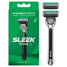 DORCO 多可樂客 Slick Edge 刮鬍刀 + 刀片組, 1套