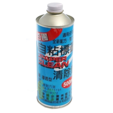 杏圃 自粘貼紙專用清除劑 500ml, 強力去除貼紙殘膠, 1瓶