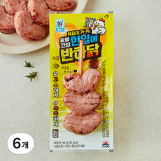 대림선 한입에 반하닭 숯불간장, 90g, 1개입, 6개
