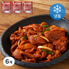 다향 고향의 장맛 오리주물럭 매운맛 (냉동), 150g, 6개