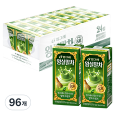 빙그레 왕실말차, 96개, 190ml