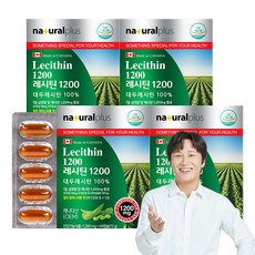 naturalplus 大豆卵磷脂膠囊 1200mg, 60顆, 4盒