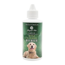 Royal Pet 皇家寵物 草本清耳液, 120ml, 犬貓皆可用, 1瓶