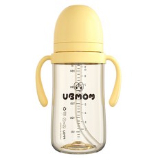 유비맘 시그니처 빨대컵, 280ml, 1개, 바나나