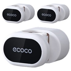 마크툴 욕실용 걸레 벽걸이 홀더, 블랙, 3개