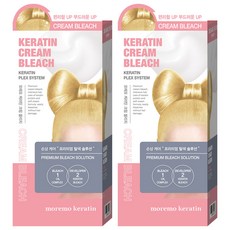 moremo 角蛋白護髮漂髮霜, 90g, 2盒