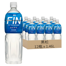 黑松 FIN 補給飲料, 1.46L, 12瓶