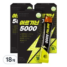 더존건강 배럴헬스 아르기닌 5000 15p, 300g, 18개