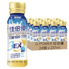 G-POWER 佳倍優 鉻100 3EX強化配方, 24個, 237ml
