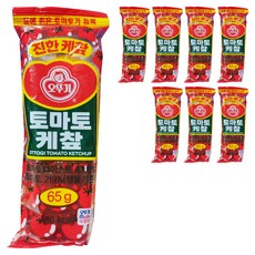 오뚜기 토마토 케챂, 65g, 8개