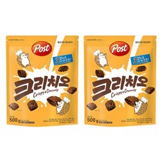 포스트 크리치오 시리얼, 500g, 2개