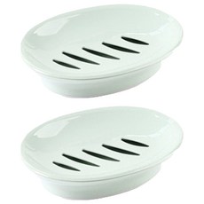 沈社長家 北歐風浴室肥皂架, 2個, 綠色