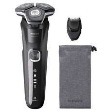 PHILIPS 飛利浦 一分鐘速淨 5系列 電鬍刀/刮鬍刀, 黑色, S5898/17
