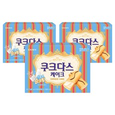 쿠크다스 케이크, 77g, 3개
