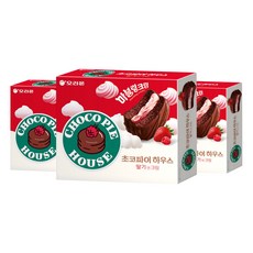 ORION 好麗友 奶油大理石巧克力派 草莓奶油口味, 3盒, 408g