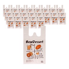 Maket Gamseong 烘焙印花包裝袋 小, 100個, 混色