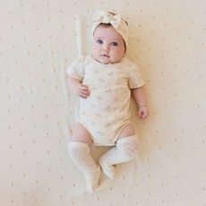 제이미케이 아동용 코튼 캡 슬리브 바디수트