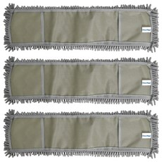 크린메이트 대형 극세사 포켓 밀걸레 90cm 리필, 3개