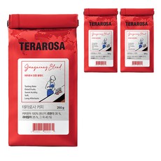 TERAROSA 江陵配方原豆, 無研磨咖啡豆, 250g, 3個