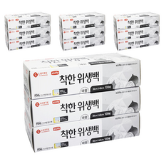 롯데이라이프 착한 위생백 대형 30 x 40 cm, 대(L), 100개입, 12개