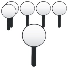 Saenghwalgongsik 圓形手拿鏡, 黑色, 6個