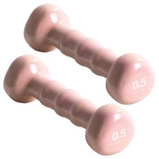 아이워너 PVC 삼각 아령 코랄핑크, 0.5kg, 2개