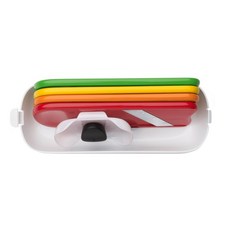 OXO 刨絲刨片盒裝3件組, 1套, 綠色 + 橘色 + 紅色