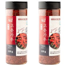 맘다믄 국산 고춧가루 보통굵기 보통매운맛, 120g, 2개