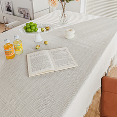 Theia 法式桌布, 奶油色, 1個, 90 x 150 cm