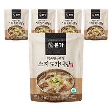 TBK 백종원의 본가 스지 도가니탕, 5개, 700g