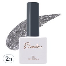 아이빛 베러톤 번개팅 네일 컬러젤 OS_22, 라이트블랙, 10ml, 2개