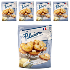 盛香珍 法式鹽之花奶油蝴蝶酥, 5包, 85g