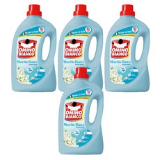 오미노비앙코 네이처프레쉬 무스키오 비앙코 화이트머스크향 액체 세탁세제, 2L, 4개