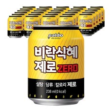 팔도 비락식혜 제로, 238ml, 36개