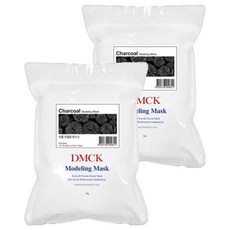 DMCK 차콜 모델링 파우더 마스크 1kg, 2개, 1개입