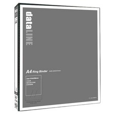 珠友文化 A4可換封面檔案夾 3孔 DL-06320-01 320 x 272 x 40mm, 黑色, 1本