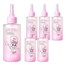 ilso Esther Bunny超級熔化毛孔軟化皮脂清潔劑, 6個, 150g