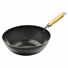 PEARL LIFE 珍珠金屬 日本製 燕三條 26cm IH用 深炒鍋 黑鐵鍋 品味鍋 1入