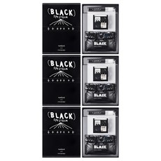 롬앤 이나피스퀘어 블랙 스펙트럼 에디션 세트, 3개, B03 글리츠인블랙 + 03 블랙펄스 + 체인백