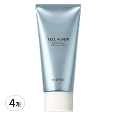 더샘 셀 리뉴 바이오 마이크로 필 클렌징 폼, 170ml, 4개
