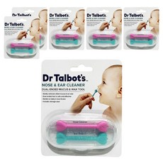 Nuby Dr Talbot's 嬰幼兒耳鼻清潔棒 (粉藍雙色), 2支, 6盒