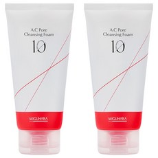 미구하라 아크 포어 클렌징폼, 120ml, 2개