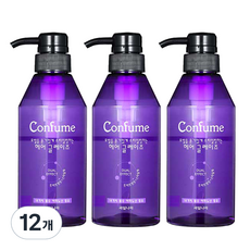 과일나라 컨퓸 헤어 글레이즈 컬크림, 400ml, 12개