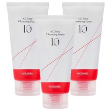 미구하라 아크 포어 클렌징폼, 120ml, 3개