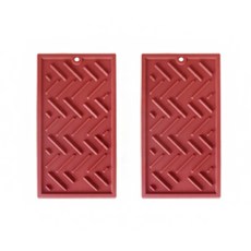 에이드엘 헤링본 실리콘 식기 건조매트 미니, 1단, 메이플, 2개