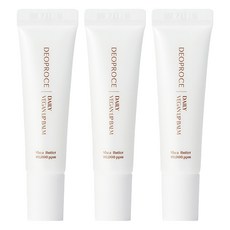 DEOPROCE 迪普詩 乳木果油日常純素護唇膏, 無香, 3個, 10g