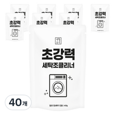 생활공식 초강력 통돌이 드럼 세탁조 클리너, 40개, 450g