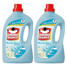 오미노비앙코 네이처프레쉬 무스키오비앙코 액상세제 본품, 2L, 2개